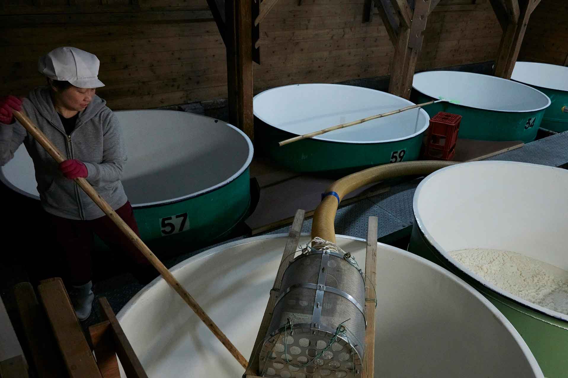 現在、「川西屋酒造店」では100％の純米酒しか醸造されていない