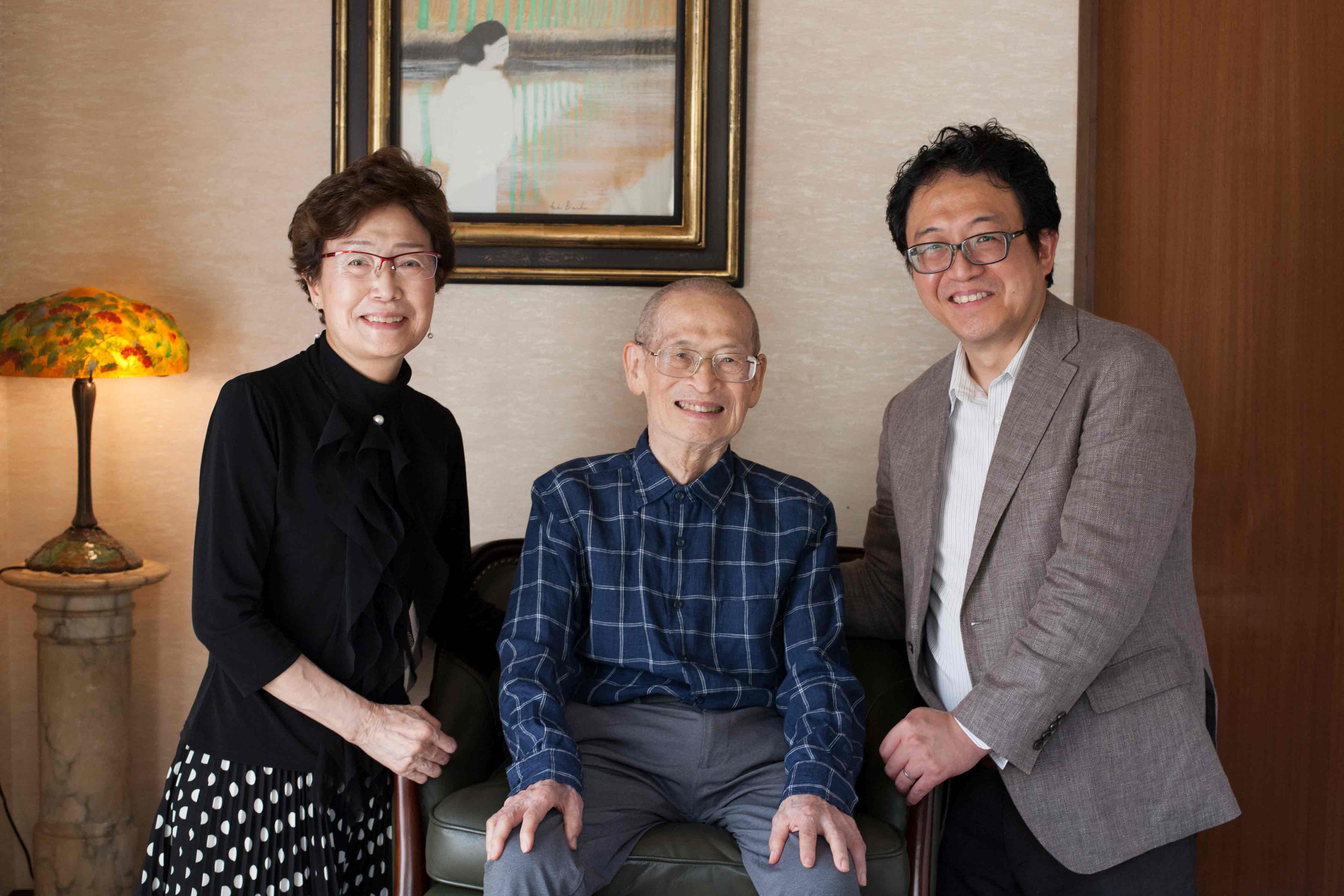 石田さん一家（左から）石田征希さん、石田亘さん、石田知史さん