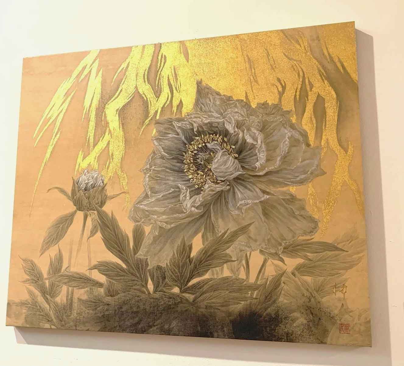 《神鳴り・Sound of Thunder》50×60.6cm　2018 ©Yoshihito Kawase
