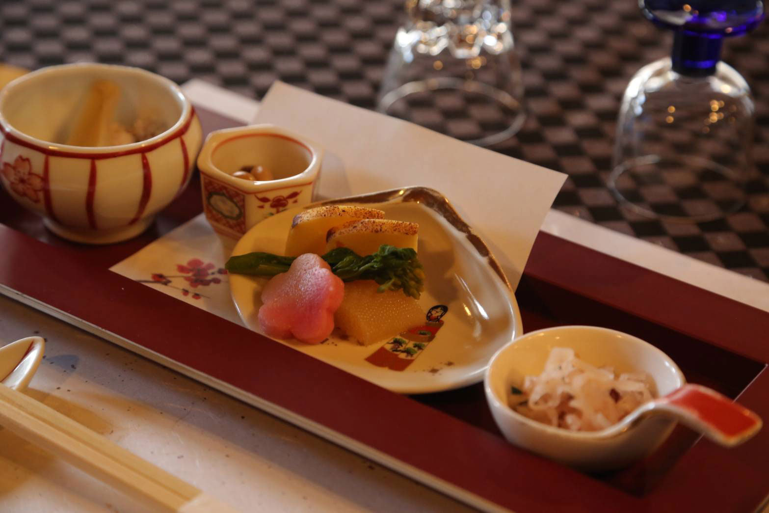 魚一の料理は四季に対応する五行思想です