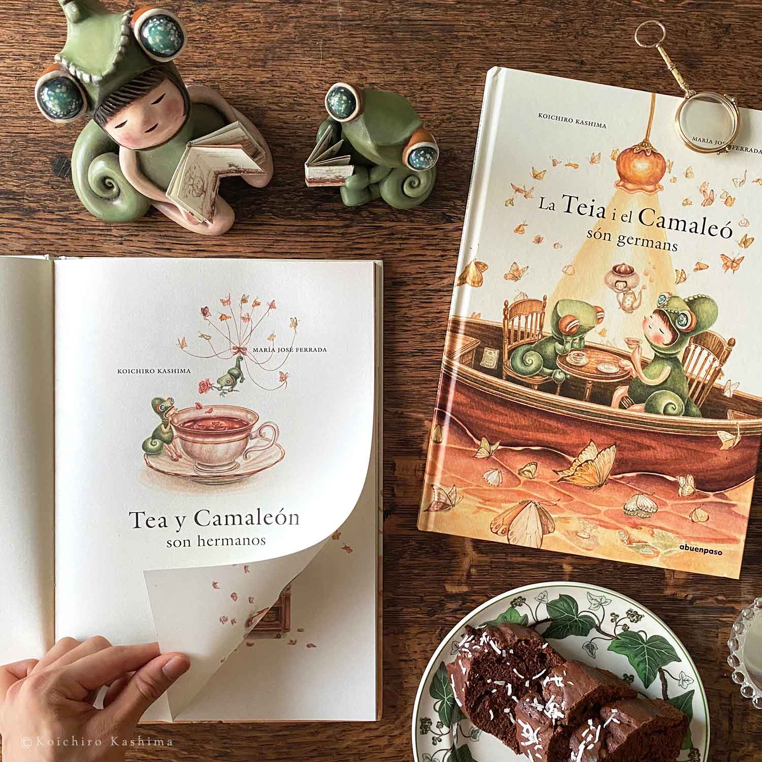 2019年の作品《Tea y Camaleón son hermanos（ティーとカメレオンはきょうだい） 》