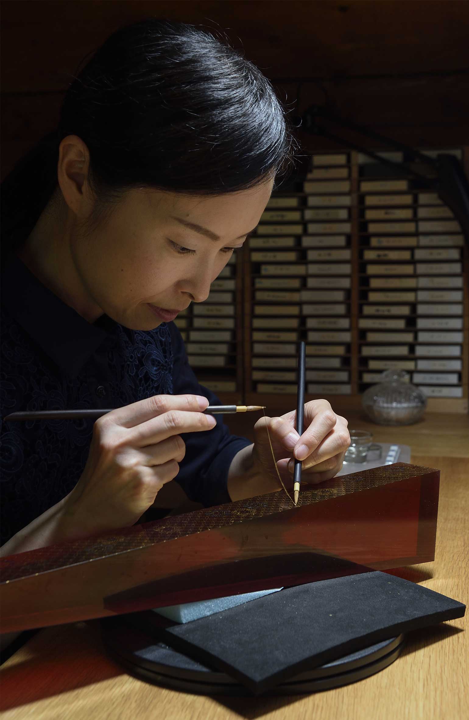 装飾」からの解放で再び手にした自由 截金ガラス第一人者── 山本 茜