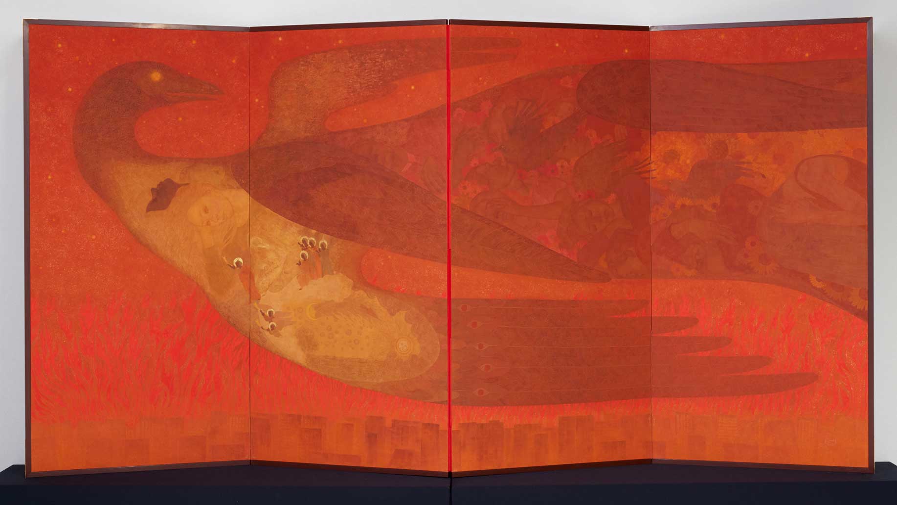 静けさの中に有る人を呼び覚ます力 「現代日本画の中流砥柱