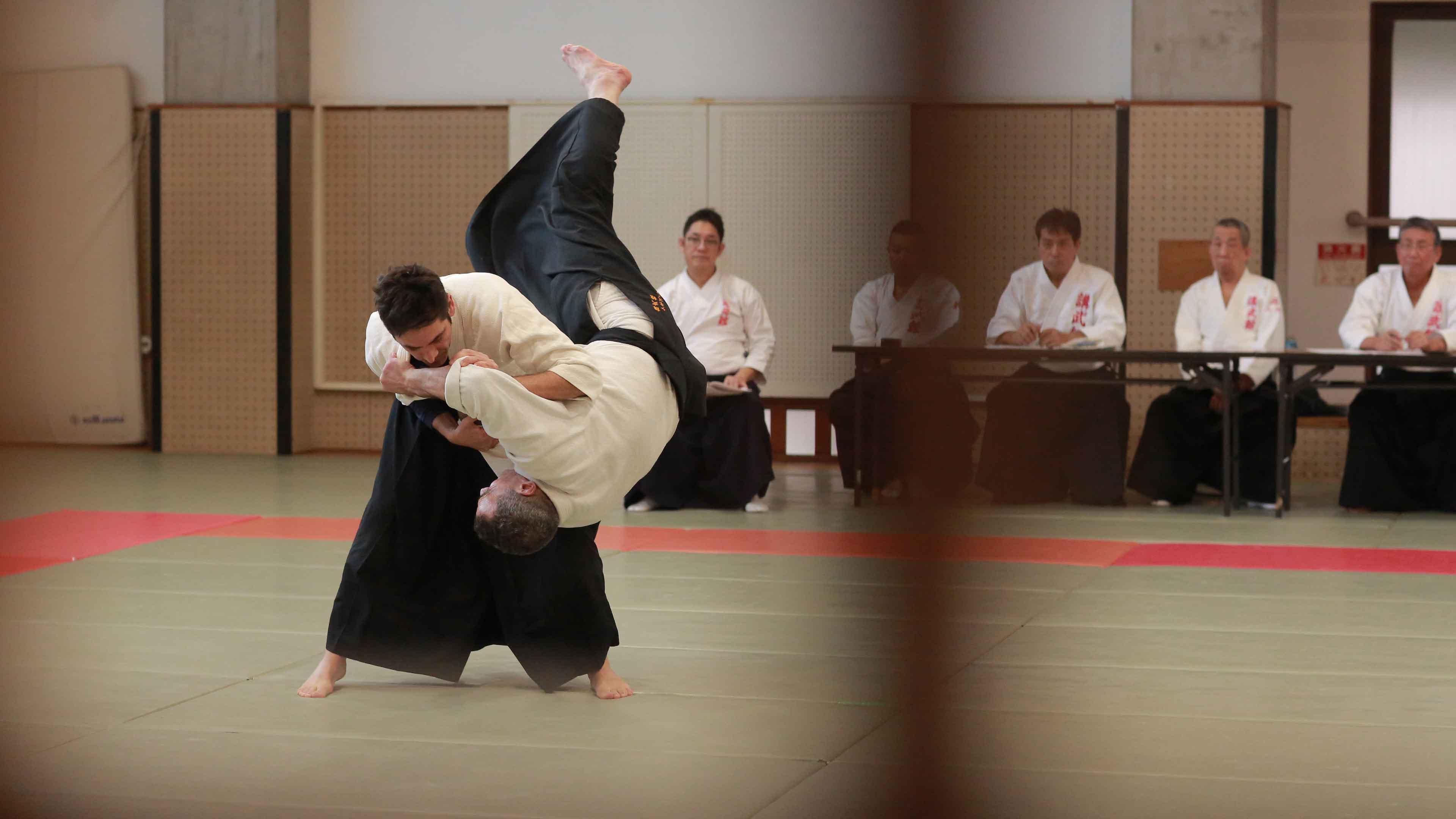 昇段審査に参加した講武館海外道場の門下生